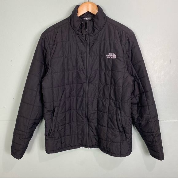 North Face Harway Insulated Jacket‎ Black Quilted Sz L - Picture 1 of 9